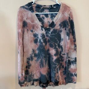 Boutique tie dye long sleeve